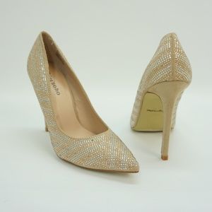 NEW ZIGI Soho Embellished Pointed Toe High Heels 7